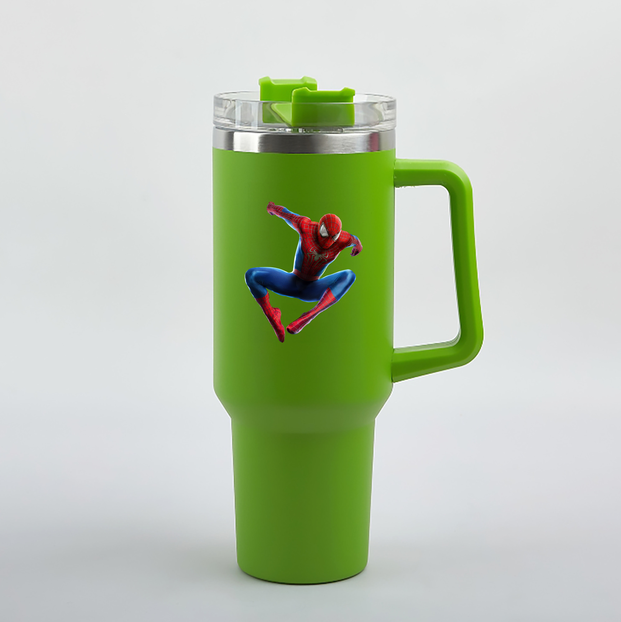 Spider Man スパイダーマン 1200mL車用タンブラー（カラープリント）